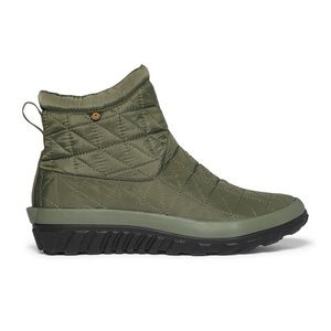 New! Bogs Snowday II Short Women's Casual Boots, Loden, US 10 Green